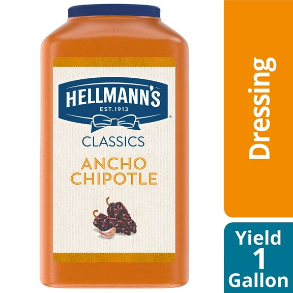 Hellmann's Ancho Sandwich Chipotle Sauce Bulk, 1 Gal - Case of 2