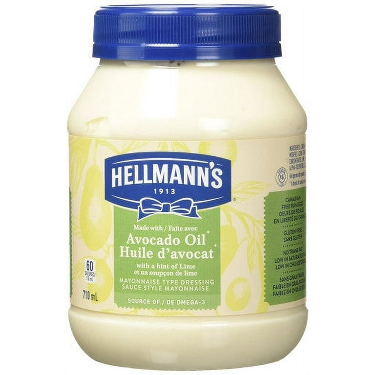 Hellmann's Avocado Oil Mayonnaise Dressing, 710ml/24 fl. oz., {Imported  from Canada}