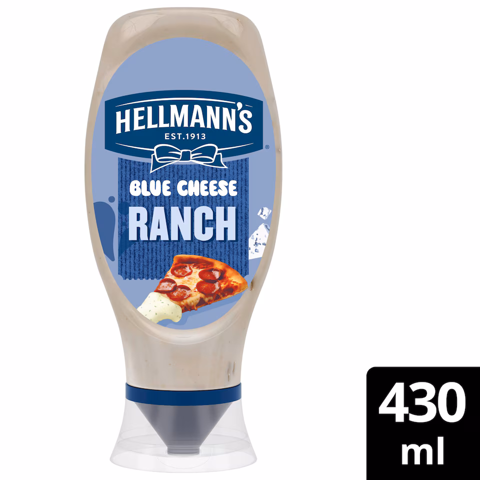 Hellmann's Blue Cheese Ranch Mayo 430ml - British Mayonnaise