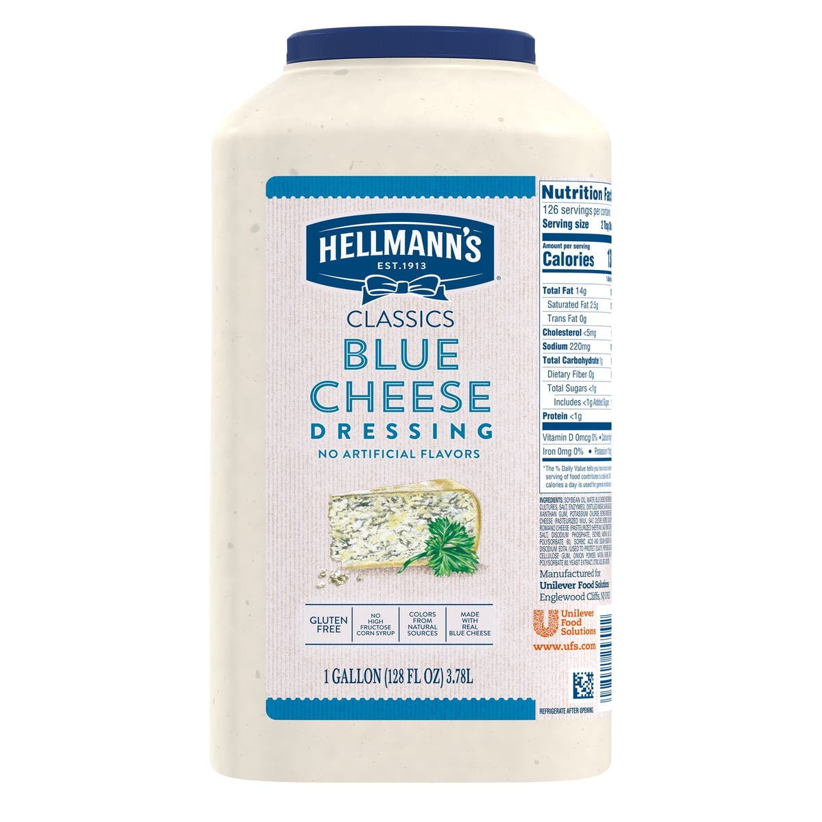 Hellmann's Classics Blue Cheese Salad Dressing Jug, 84139791 (8426)