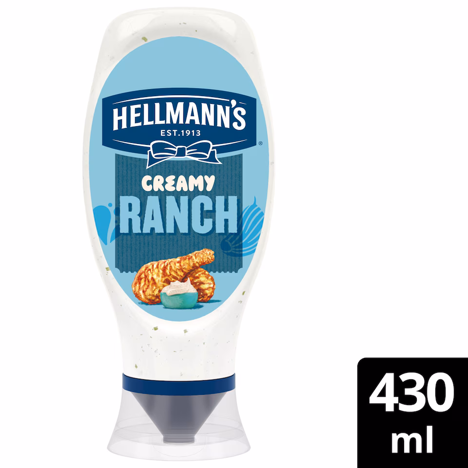 Hellmann's Creamy Ranch Mayo 430ml - From Britain
