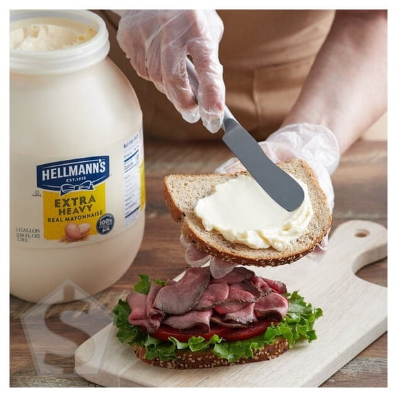 Hellmann's Extra Heavy Mayonnaise 1 Gallon Container - 4/Case