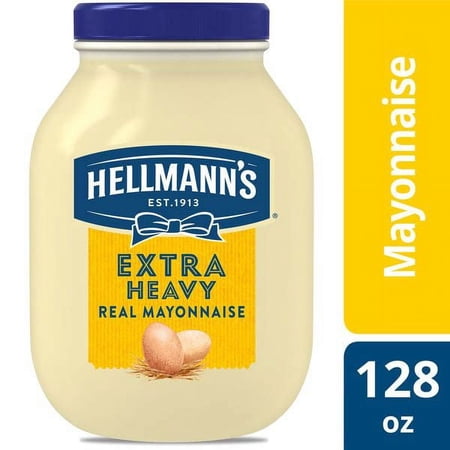Hellmann's Extra Heavy Real Mayonnaise, 128 oz.