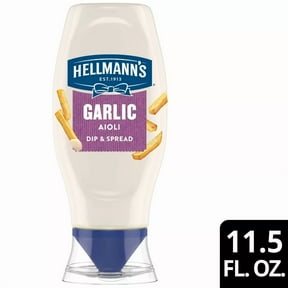 Hellmann's Garlic Aioli 11.5 fl oz (Pack of 4)