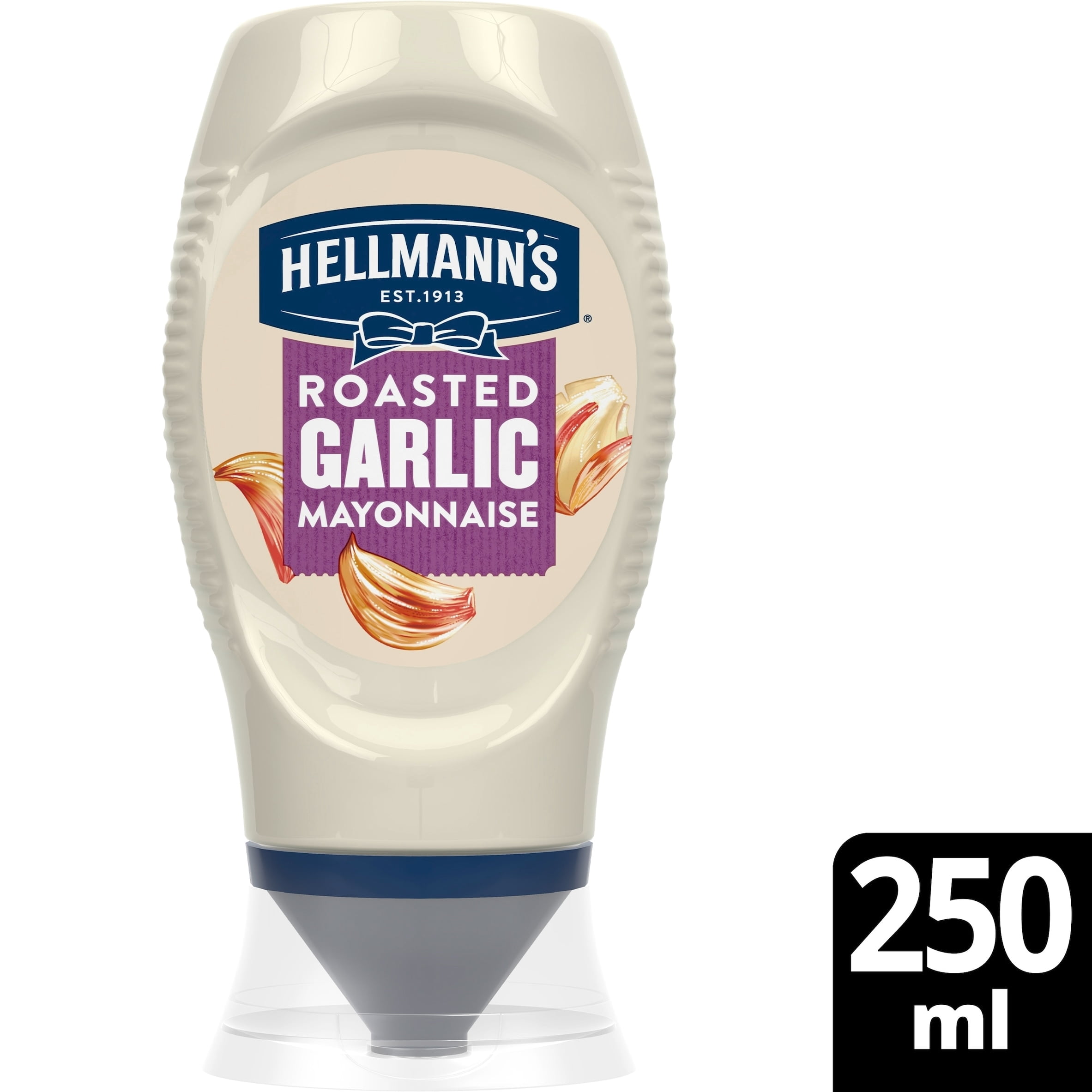 Hellmann's Garlic Squeezy Mayonnaise 250Ml, Imported from Britain