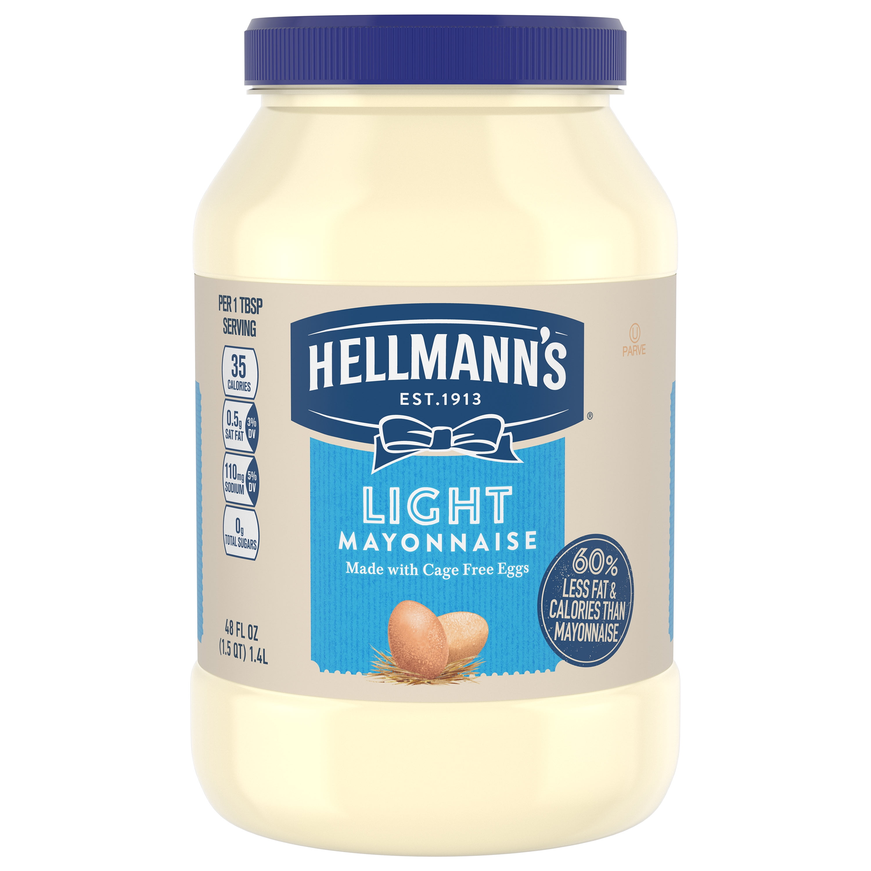 Hellmann's Light Mayonnaise, 48 oz