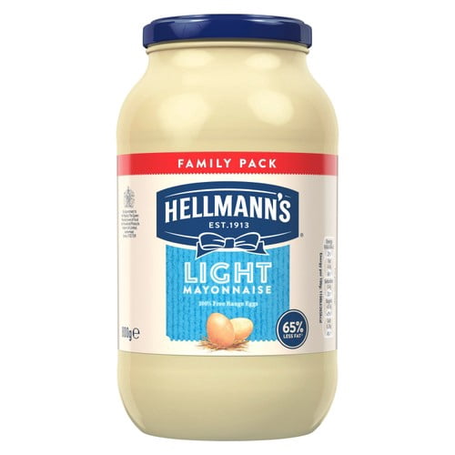 Hellmann's Light Mayonnaise 800g, British Import (Pack of 2)