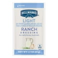 thumbnail image 1 of Hellmann's Light Ranch Salad Dressing Jug Gluten Free, No Artificial Flavors, added MSG or High Fructose Corn Syrup, 1 gallon (Pack of 1), 1 of 8