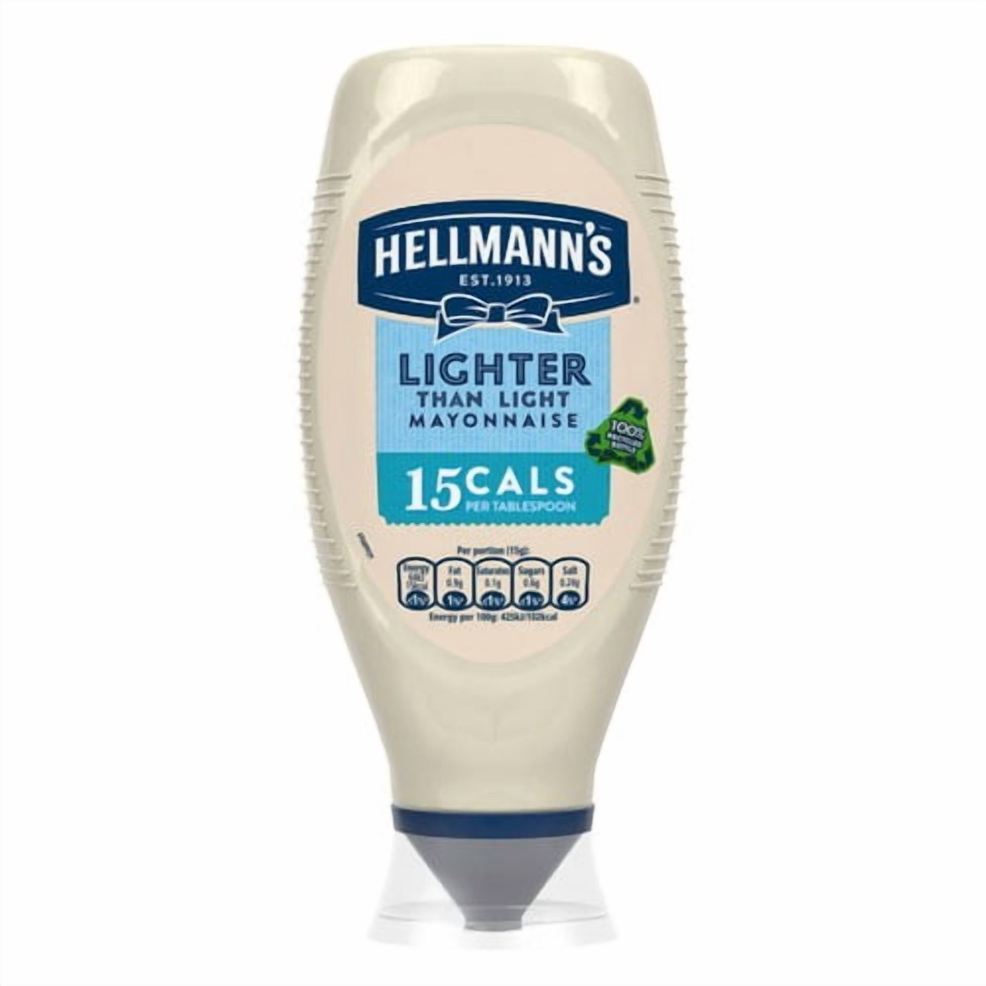 Hellmann's Lighter than Light Mayonnaise 750g, British Import (Pack of 2)