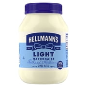 Hellmann's Light Mayonnaise, Sandwich Spread Condiments, 30 fl oz Jar