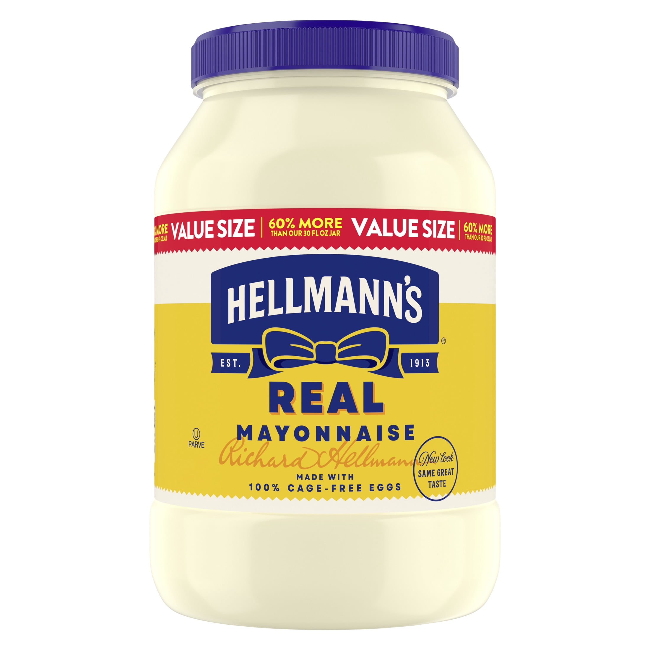 Hellmann's Real Mayonnaise, Sandwich Spread Condiments, 48 oz Jar​