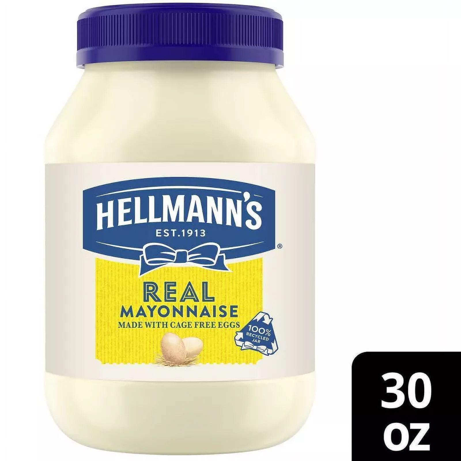Hellmann's Mayonnaise Real 30 fl oz (Pack of 2) - Walmart.com