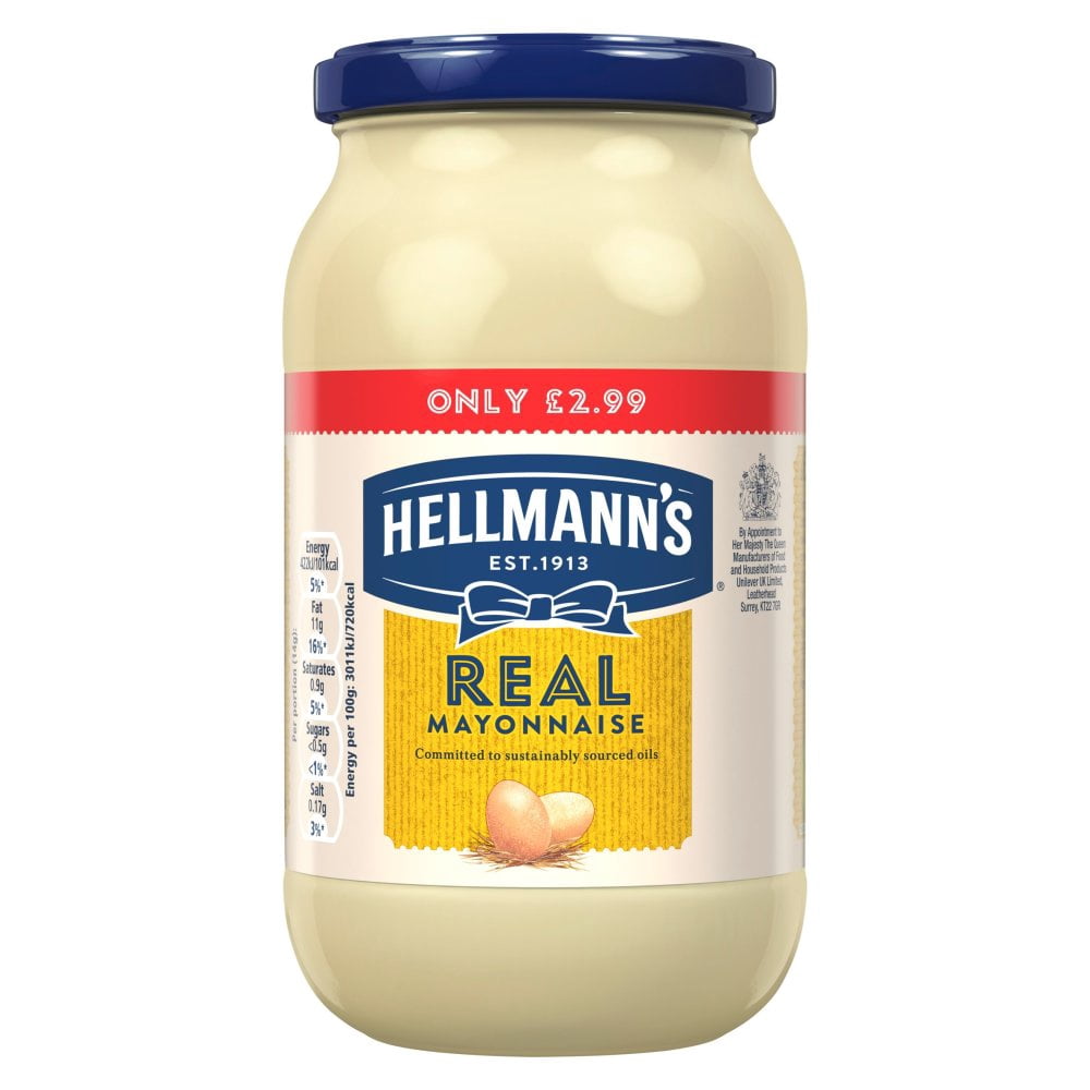 Hellmann's Mayonnaise Real 400g (pack of 6)