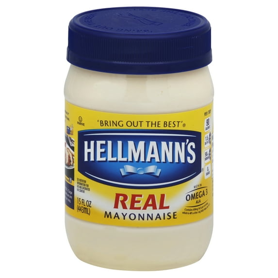 Hellmann's Real Mayonnaise 15 oz (Pack Of 12)