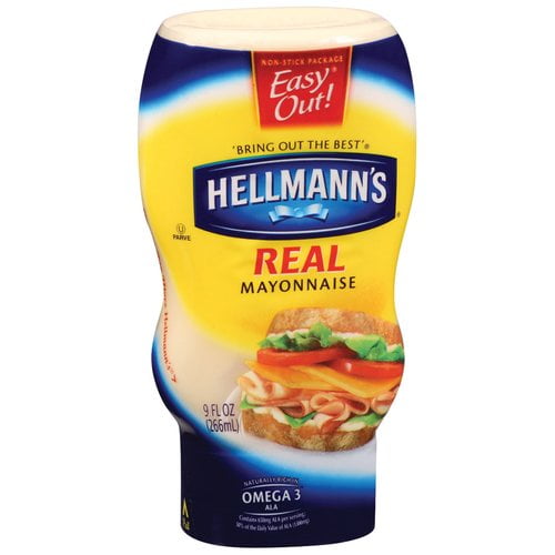Hellmann's Real Mayonnaise, 9 oz