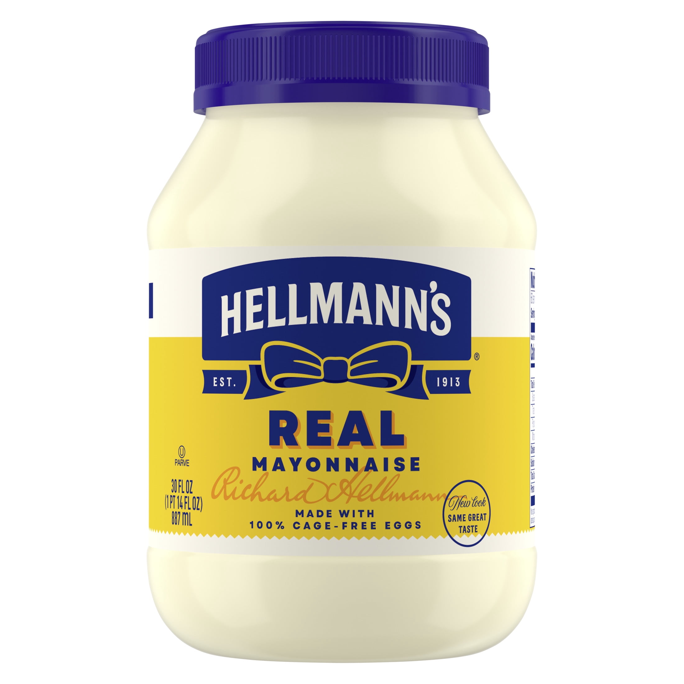 Hellmann's Real Mayonnaise, Sandwich Spread Condiments, 30 fl oz Jar