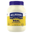 thumbnail image 1 of Hellmann's Real Mayonnaise, Deviled Egg Sandwich Spread Condiments, 30 Fl oz Jar, 1 of 12