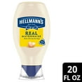 thumbnail image 1 of Hellmann's Real Mayonnaise Squeeze - 20 fl oz - Pack of 2, 1 of 5