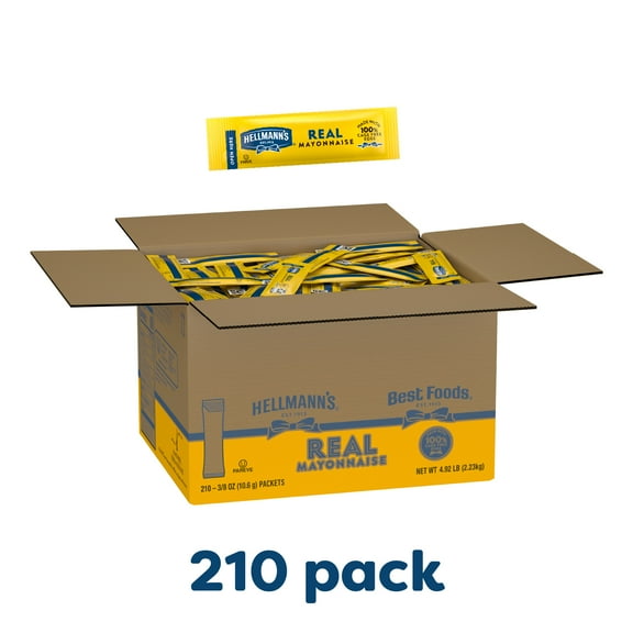 Hellmann's Real Mayonnaise, Sandwich Spread and Condiment, Gluten Free, 1 Gallon, 128 oz