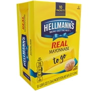 Hellmanns Real Mayonnaise To Go 10 ct