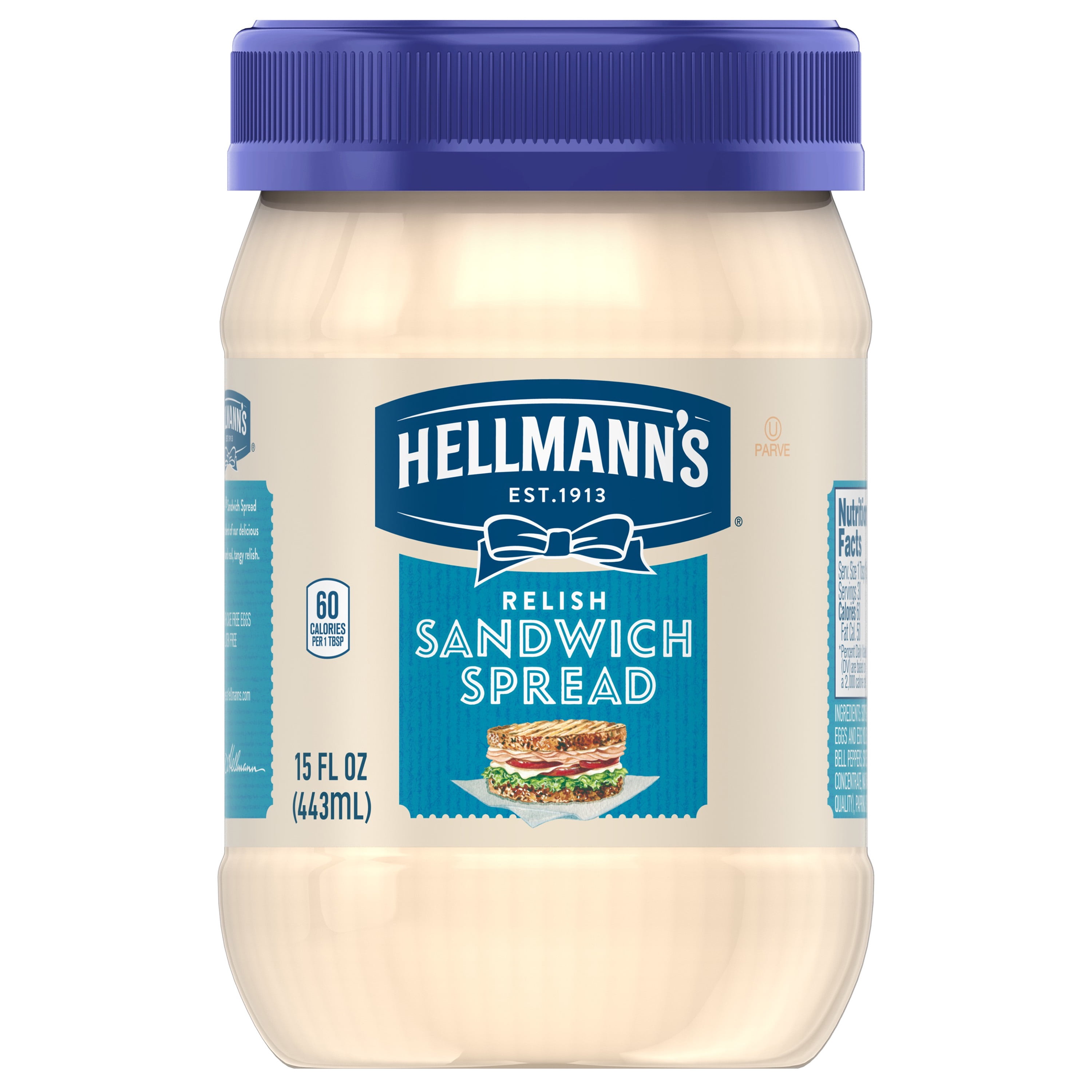 Hellmann's Relish Sandwich Spread, 15 oz