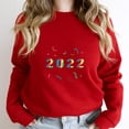 thumbnail image 1 of Hello 2022 Funny New Year's Eve Celebration Party Throwback Graphic SW782 Unisex Sweatshirt, Up to Size 5XL, 1 of 2