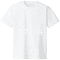 thumbnail image 1 of Hello 2024 Print T-shirt, Casual Crew Neck Short Sleeve Top For Summer & Spring, 1 of 3