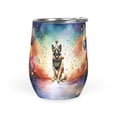 thumbnail image 1 of Hello 2025 Belgian Malinois Celebrates Happy New Year Firework Balloon 12oz Stainless Steel Wine Tumbler Insulated Cup with Lid Sheepdog Dog Lover Gifts - 02024, 1 of 5