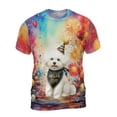 thumbnail image 1 of Hello 2025 Bichon Frise Celebrates Happy New Year Firework Balloon All Over Print 3D Shirt Unisex Merch Bichons Dog Lovers Gifts Idea - 02024, 1 of 6