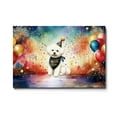 thumbnail image 1 of Hello 2025 Bichon Frise Celebrates Happy New Year Firework Balloon Horizontal Matte Canvas Poster Bichons Dog Lovers Gifts Idea Wall Art Home Decor - 02024, 1 of 5