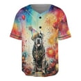 thumbnail image 1 of Hello 2025 Cane Corso Celebrates Happy New Year Firework Balloon All Over Print 3D Baseball Shirt Italian Mastiff Dog Lover Gifts Idea Softball Sport - 02024, 1 of 6