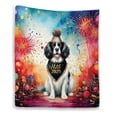 thumbnail image 1 of Hello 2025 English Springer Spaniel Celebrates Happy New Year Firework Balloon Quilt Blanket Springers Dog Lover Gifts Cozy Comforter Throw Blanket - 02024, 1 of 5