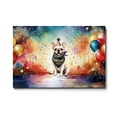 thumbnail image 1 of Hello 2025 French Bulldog Celebrates Happy New Year Firework Balloon Horizontal Matte Canvas Poster Dog Lover Gifts Wall Art Home Decor - 02024, 1 of 5