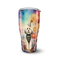 thumbnail image 1 of Hello 2025 Havanese Celebrates Happy New Year Firework Balloon 30oz Stainless Steel Tumbler Insulated Cup with Lid Havanese Dog Lover Gifts Idea - 02024, 1 of 5