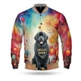 thumbnail image 1 of Hello 2025 Newfoundland Celebrates Happy New Year Firework Balloon All Over Print 3D Baseball Jacket Newfie Dog Lover Gifts Bomber Jacket Softball - 02024, 1 of 6
