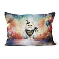 thumbnail image 1 of Hello 2025 Persian Celebrates Happy New Year Firework Balloon Pillow Cushion Double Sided Cat Lover Kitten Owner Gifts Throw Pillow - 02024, 1 of 4