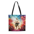 thumbnail image 1 of Hello 2025 Poodle Celebrates Happy New Year Firework Balloon All Over Print 3D Canvas Tote Bag Poodles Dog Lover Gifts Idea Reusable Handbag - 02024, 1 of 5