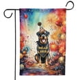 thumbnail image 1 of Hello 2025 Rottweiler Celebrates Happy New Year Firework Balloon Garden Flag 12x18in Double Sided Rottie Dog Lover Gifts Idea Outdoor Decor - 02024, 1 of 5