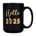 thumbnail image 1 of Hello 2025 Rottweiler Celebrates Happy New Year Firework Balloon Mug Rottie Dog Lover Gifts Idea Coffee Tea Cup - 02024, 1 of 4