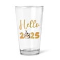 thumbnail image 1 of Hello 2025 Scottish Fold Celebrates Happy New Year Firework Balloon 16oz Pint Beer Glass Mug Cat Lover Kitten Owner Gifts Beer Glasses Cup - 02024, 1 of 5