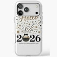 thumbnail image 1 of Hello 2026 Disco Ball Party iPhone Case 17 through 11 Pro Max, 1 of 2
