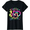 thumbnail image 1 of Hello 3rd Grade Teachers Students Tie Dye Back To School T-Shirt, 1 of 3