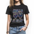 thumbnail image 1 of Hello 44 It Is Me T-Shirt, Funny Birthday Shirt for Women, Perfect Gift for 44 Birthday, 1 of 4