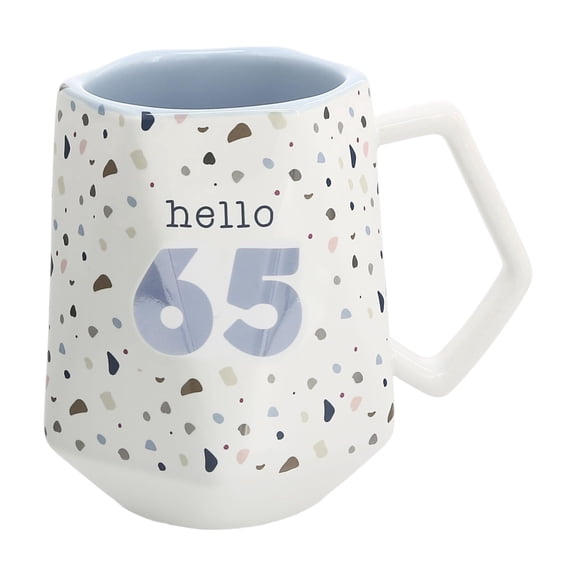 Pavilion Gift Company - Hello 65 - 17 oz Geometric Cup