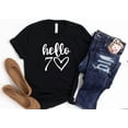 thumbnail image 1 of Hello 70 70Th Birthday T-Shirt, 1 of 5
