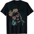 thumbnail image 1 of Hello 8TH GRADE Messy Bun Girl Back To School First Day T-Shirt, 1 of 5