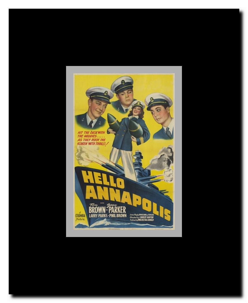 Hello Annapolis Framed Movie Poster