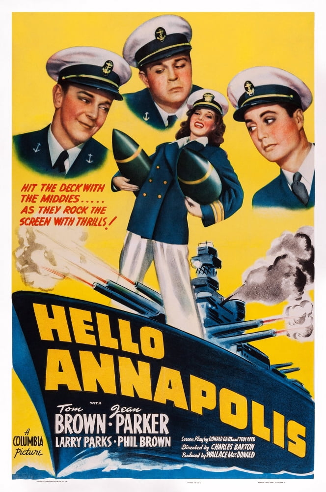 Hello Annapolis U Canvas Art - (11 x 17)