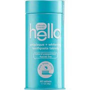 Hello Antiplaque Whitening Toothpaste Tablets -- 60 Tablets