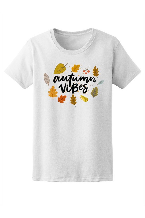 Hello Autumn Cool Vibes T-Shirt Women -Image by Shutterstock, Female XX-Large